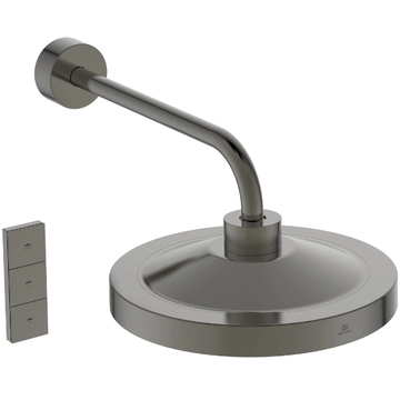 IDEALRAIN SOLOS - A78902 - Round adjustable ABS overhead shower with remote control by Ideal Standard - view 3